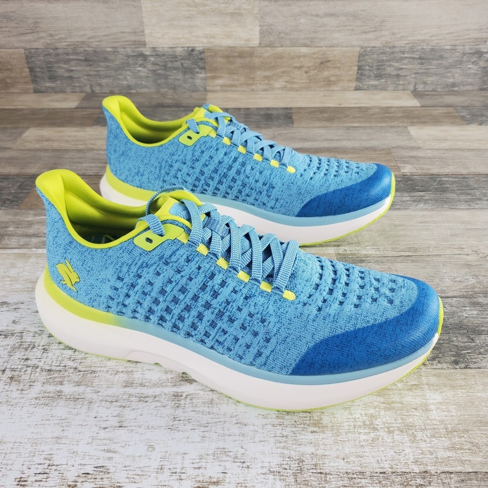 Rabbit Dream Chaser Mens Shoes Sz 13 M Running Milky Blue Mesh Lace‎ Up Sneakers